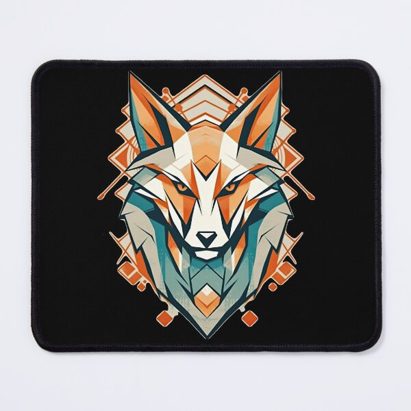 Item preview, Spirit of the Fox: Geometric Kitsune designed and sold by TortoPlusa.