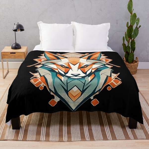 Artikel-Vorschau von Geist des Fuchses: Geometrische Kitsune, designt und verkauft von TortoPlus.