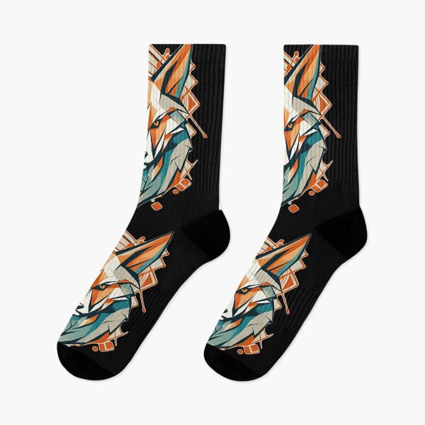 Item preview, Spirit of the Fox: Geometric Kitsune designed and sold by TortoPlusa.