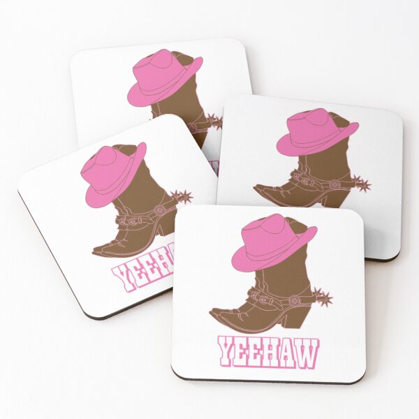 Item preview, Yeehaw- Cowboy Boots and Pink Cowboy Hat designed and sold by kkrenny13.