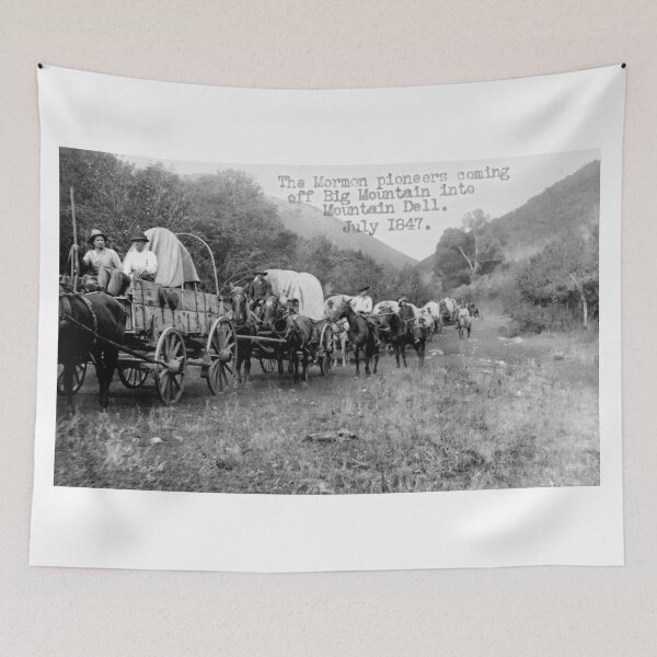 Item preview, Mormon Pioneers Entering Salt Lake City designed and sold by Daniel Hagerman.