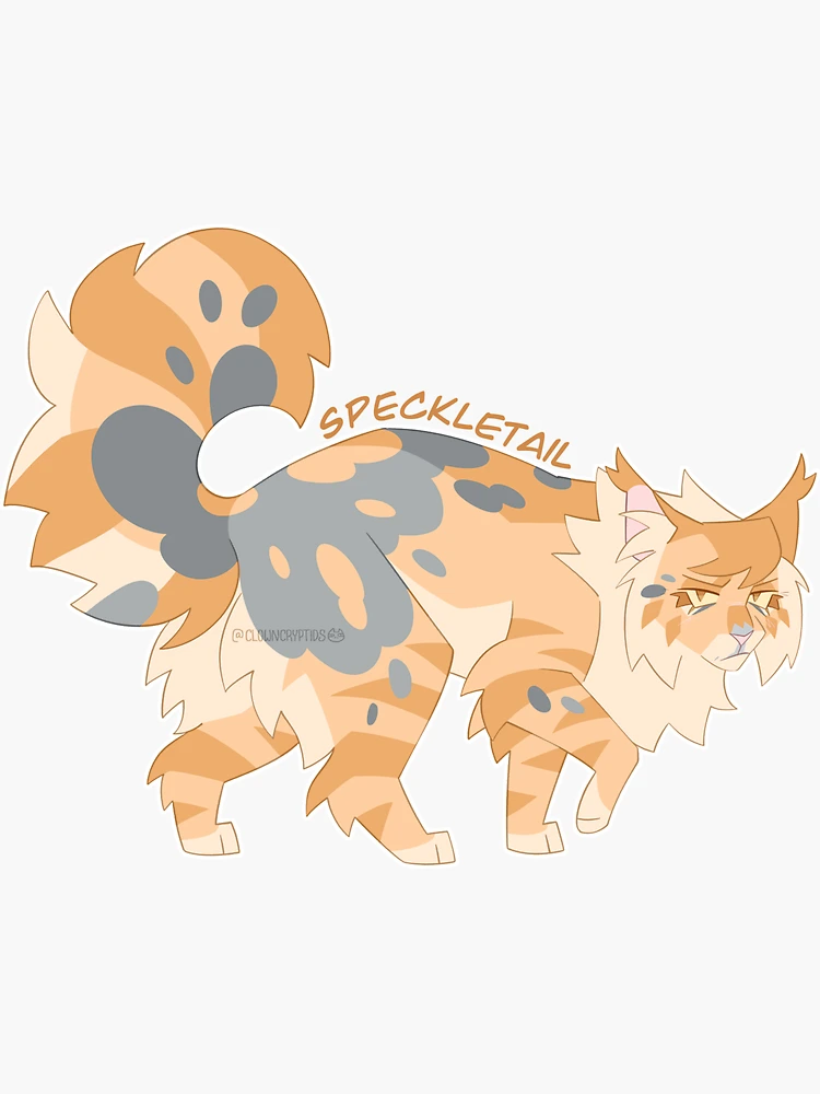 Ashfur Sticker for Sale by ClownCryptids