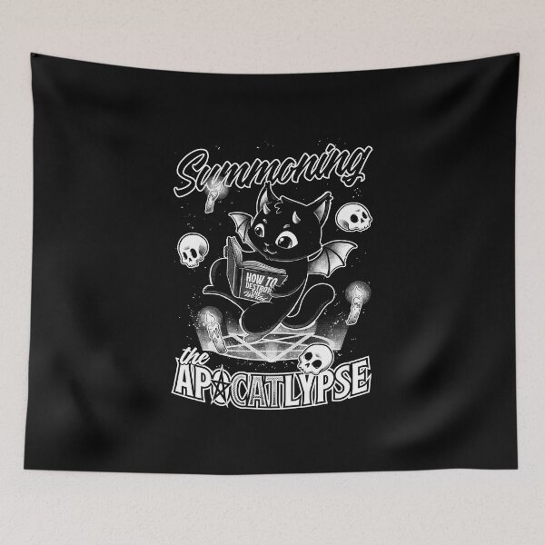 Item preview, Apocalypse Cat - Cute Black Magic designed and sold by Studio Mootant.