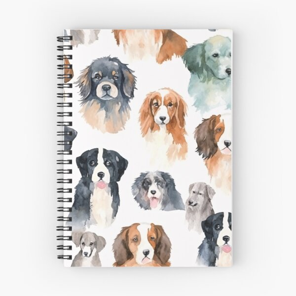 Item preview, Pawsome Pups: An Abstract Watercolor Dog Pattern in a Seamless Design designed and sold by SeamlessGuru.
