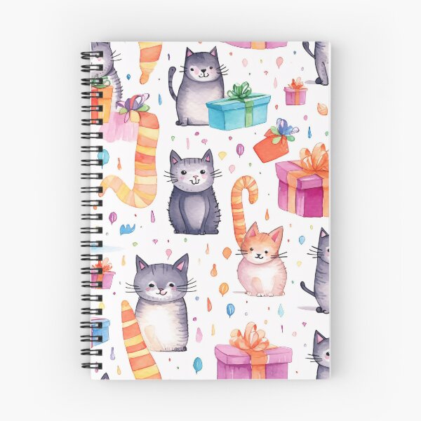 Item preview, Whiskered Whimsy: An Abstract Watercolor Cat Pattern designed and sold by SeamlessGuru.