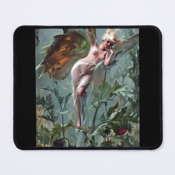 Item preview, Femme Papillon - aka The Poppy Fairy - Luis Ricardo Falero designed and sold by JacquelynnFinn.
