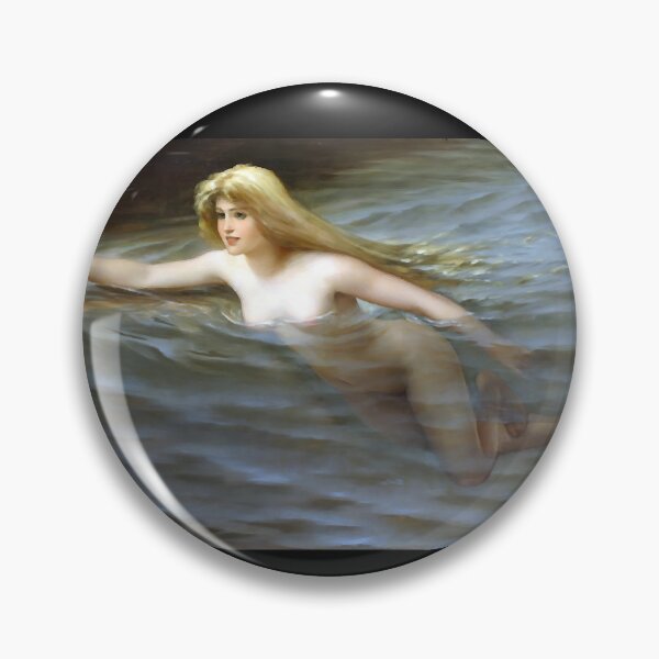Item preview, A sea nymph (1892) Luis Ricardo Falero designed and sold by JacquelynnFinn.