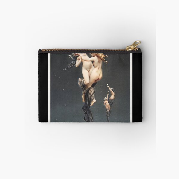 Item preview, Gemini Cherubs dancing in the gothic night sky. Twin Stars - Original Art by Falero Luis Ricardo designed and sold by JacquelynnFinn.