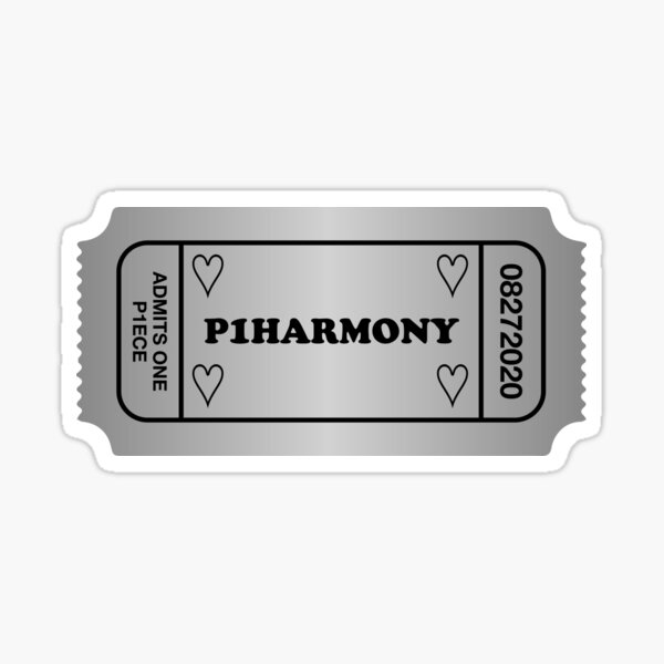 P1 Pl PI Harmony P1harmony P1H Photo Sticker Stickers 16pcs Kpop Goods Nice  Deco