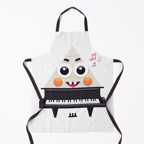 Item preview, Cute Geometric Pianist, Piano designed and sold by Artwyz.