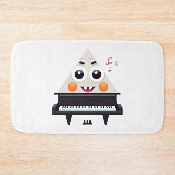 Item preview, Cute Geometric Pianist, Piano designed and sold by Artwyz.