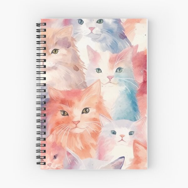 Item preview, Cat Kingdom: A Colorful Seamless Pattern of Abstract Cats in a Watercolor Style designed and sold by SeamlessGuru.