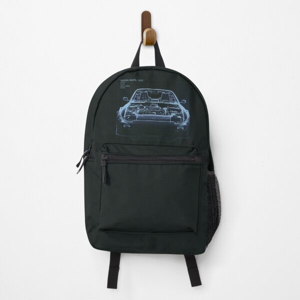 Item preview, BLUEPRINT OF A MAZDA MIATA MX1, Art, Car Design, line art, blueprint style designed and sold by A-----Guy.