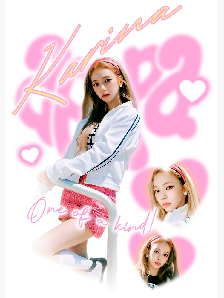 AESPA KARINA YOO JIMIN SHIRT Tour 2023 SYNK: HYPER LINE | Sticker