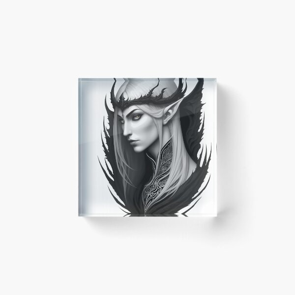 Artikelvorschau, Dark Fantasy Female Marbleborn Charakter 94 entworfen und verkauft von Inspire-Imagery.