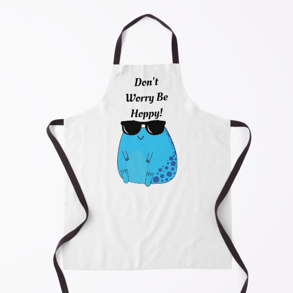 Item preview, Don't Worry Be Hoppy- Frog Pun designed and sold by eliana01019.