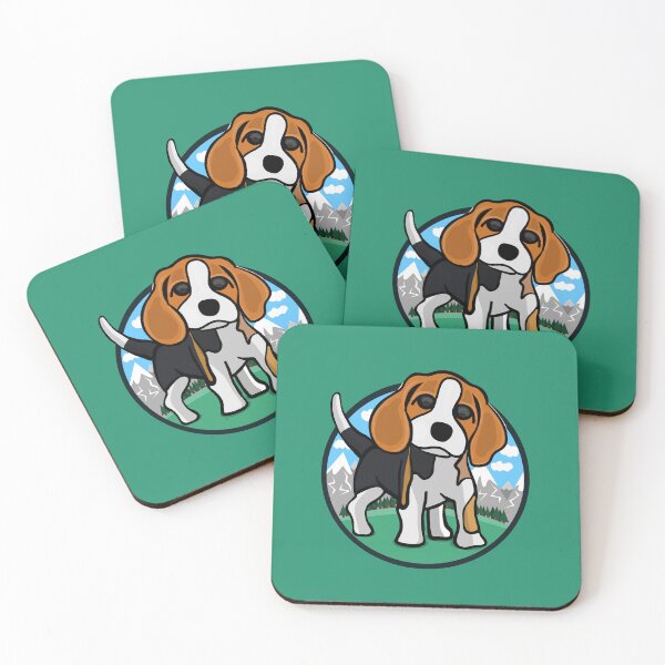 Item preview, Adorable Beagle Puppy in Nature  designed and sold by Kill Tony Fan Designs.