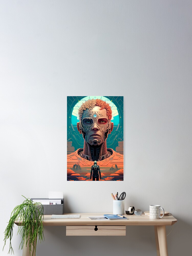 Thumbnail 2 of 3, Poster, Sentinel designed and sold by EsoteraArt.