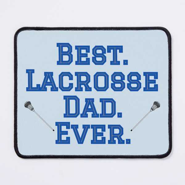 Item preview, Best Lacrosse Dad blue designed and sold by cmd-art.