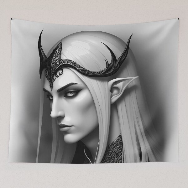 Item preview, Dark Fantasy Female Marbleborn Character 96 designed and sold by Inspire-Imagery.