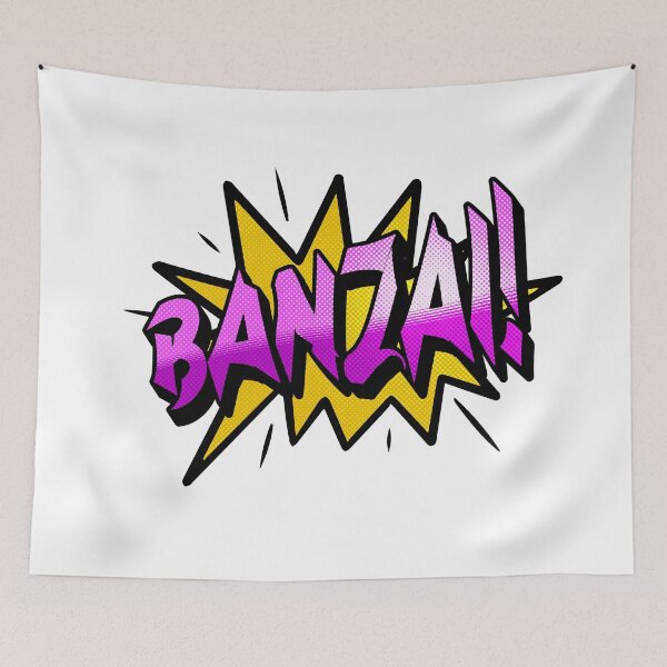Item preview, Banzai designed and sold by Rich Summers Art.