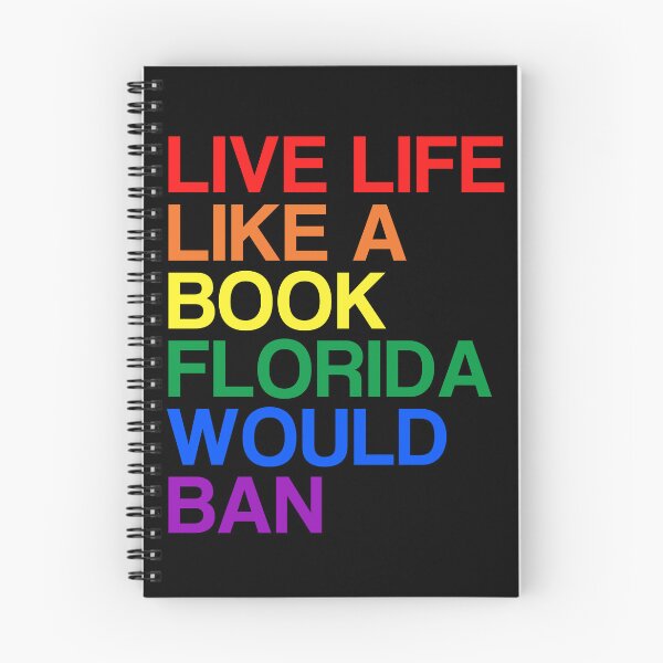 Item preview, Live Life Like A Book Florida Would Ban. LGBTQ Pride designed and sold by Subtle Pride Shop.