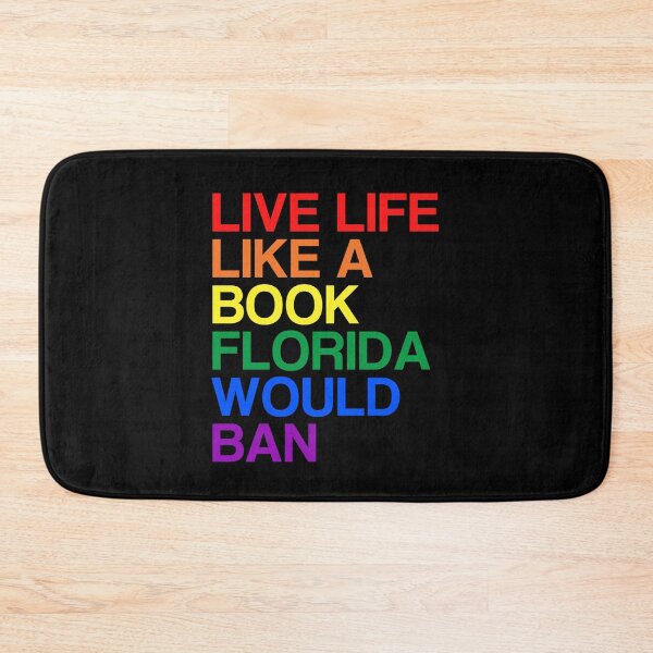 Item preview, Live Life Like A Book Florida Would Ban. LGBTQ Pride designed and sold by Subtle Pride Shop.