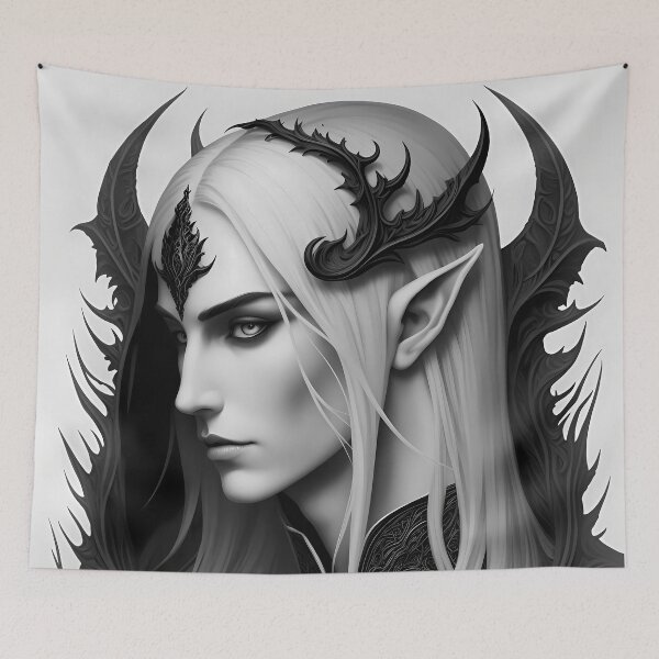 Item preview, Dark Fantasy Female Marbleborn Character 98 designed and sold by Inspire-Imagery.