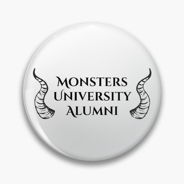 Item preview, Monsters University Alumni (Black Text) designed and sold by playfruit.