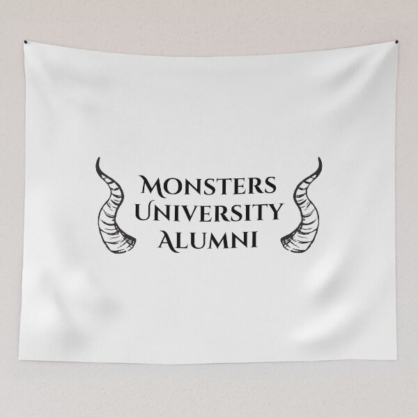 Item preview, Monsters University Alumni (Black Text) designed and sold by playfruit.
