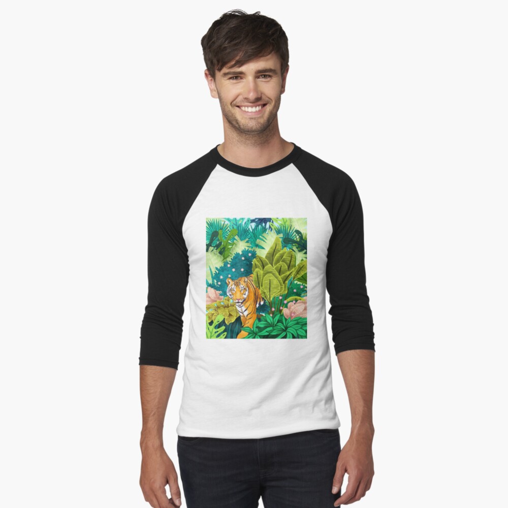 Item preview, Baseball ¾ Sleeve T-Shirt designed and sold by 83oranges.