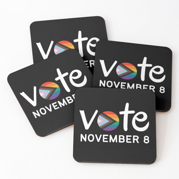 Item preview, Vote on November 8 for LGBT Rights. LGBTQ Pride designed and sold by Subtle Pride Shop.
