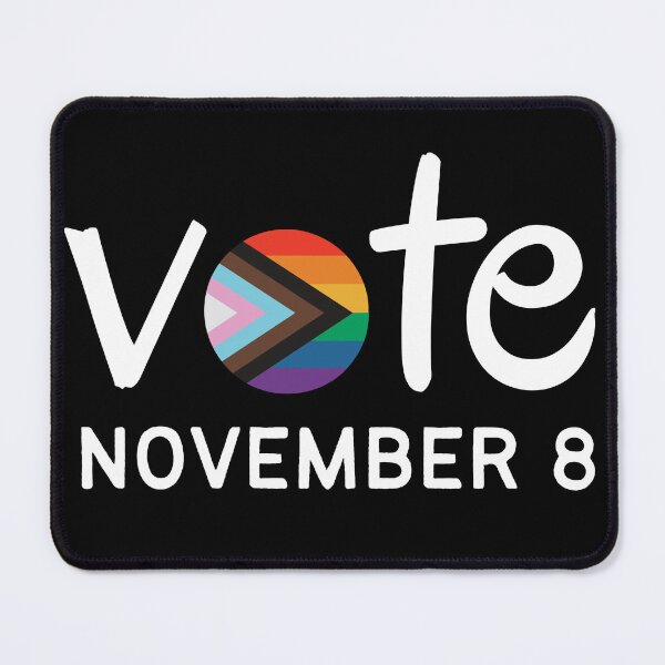 Item preview, Vote on November 8 for LGBT Rights. LGBTQ Pride designed and sold by Subtle Pride Shop.