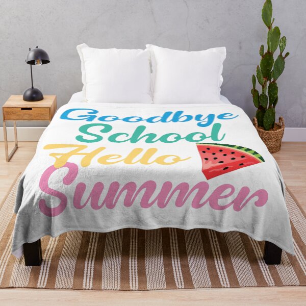 Item preview, goodbye school hello summer shirt, by DAM Creative, designed and sold by DAM Creative ⭐⭐⭐⭐⭐.