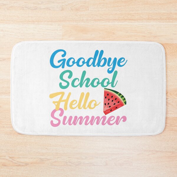 Item preview, goodbye school hello summer shirt, by DAM Creative, designed and sold by DAM Creative ⭐⭐⭐⭐⭐.