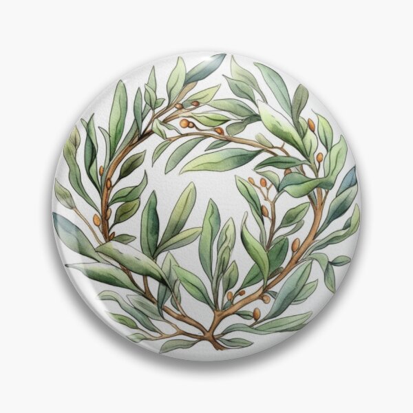 Item preview, Art Nouveau Inspired Bay Laurel Wreath designed and sold by DarlaEdnaFleur.