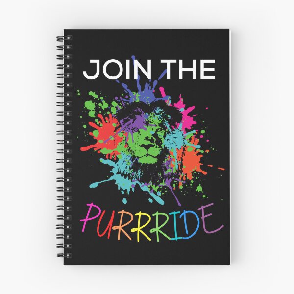Item preview, Join the LGBTQIA+ Purrride. LGBTQ Pride designed and sold by Subtle Pride Shop.