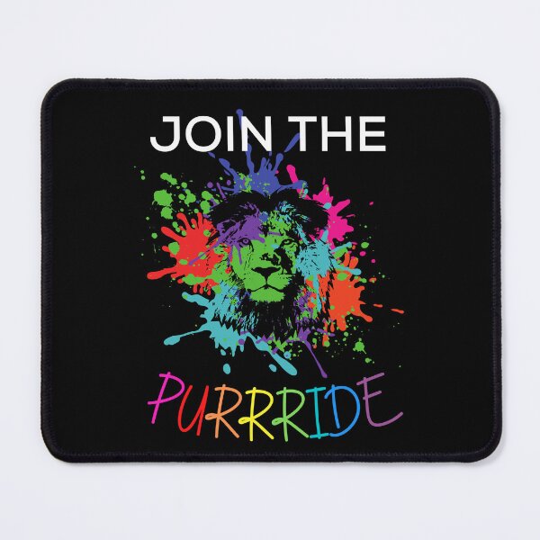 Item preview, Join the LGBTQIA+ Purrride. LGBTQ Pride designed and sold by Subtle Pride Shop.
