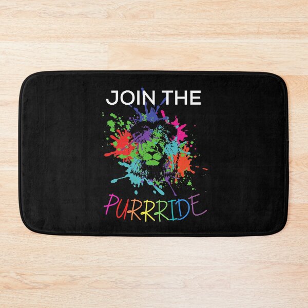 Item preview, Join the LGBTQIA+ Purrride. LGBTQ Pride designed and sold by Subtle Pride Shop.