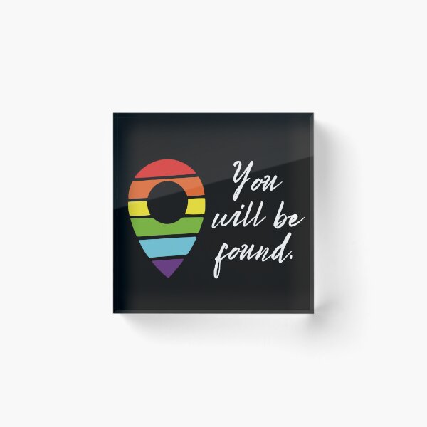 Item preview, Rainbow You Will Be Found (White Text) designed and sold by playfruit.