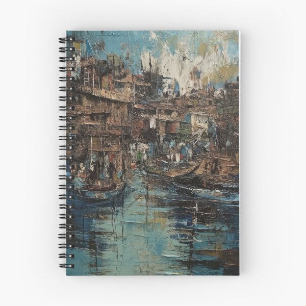 Item preview, Busy Old Port - Vintage Maritime Scene designed and sold by Michael Bollin.