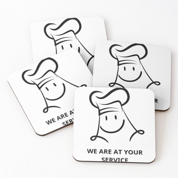 Item preview, We are here at your service Restaurant workers designed and sold by WAJEDART.