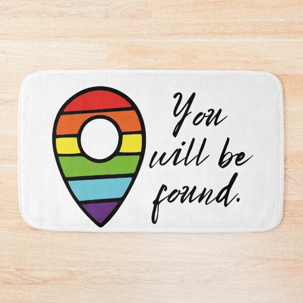 Item preview, Rainbow You Will Be Found (Black Text) designed and sold by playfruit.