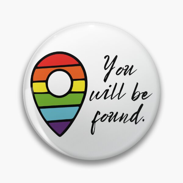Item preview, Rainbow You Will Be Found (Black Text) designed and sold by playfruit.