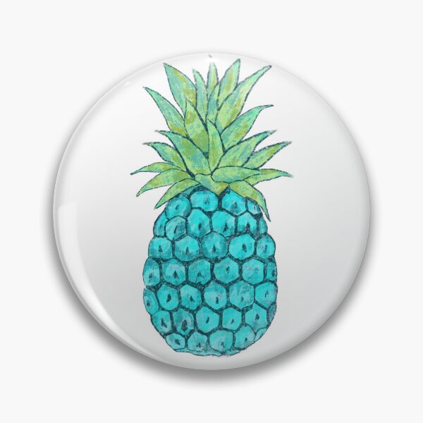 Item preview, Aqua  Blue Pineapple designed and sold by Niki McNeil.
