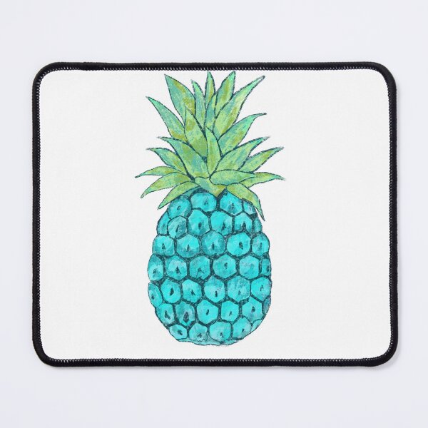 Item preview, Aqua Blue Pineapple designed and sold by Niki McNeil.