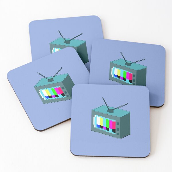 Item preview, Old Television Pixel Art designed and sold by Kaiko-Roku.