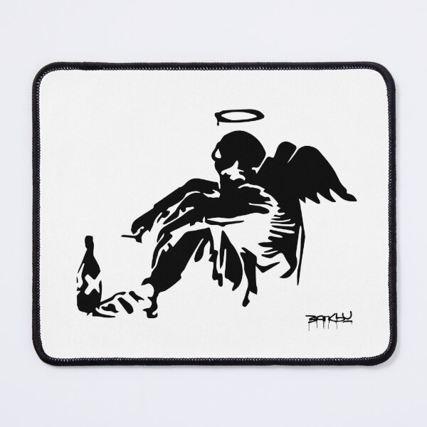 Item preview, BANKSY Drunken Angel designed and sold by inkstyl.