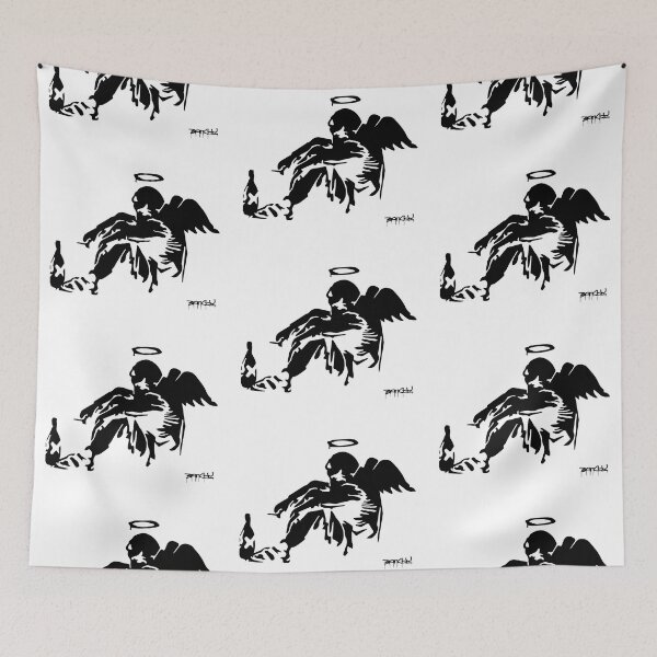 Item preview, BANKSY Drunken Angel designed and sold by inkstyl.