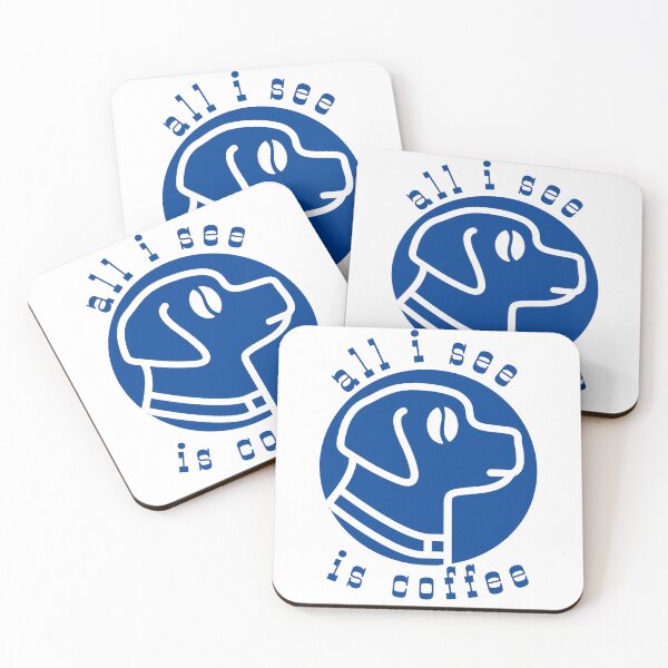 Item preview, motivated by caffeine and canine (all i see is coffee) designed and sold by qofebean.
